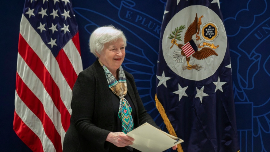 Bộ trưởng Tài chính Hoa Kỳ Janet Yellen bắt đầu thăm Việt Nam 3 ngày